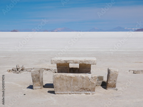Obraz na płótnie Salar de Uyuni, Bolivia w salonie