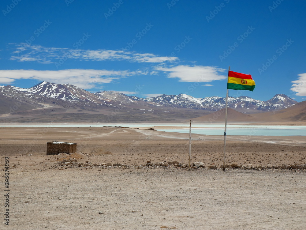 The Chile-Bolivia border
