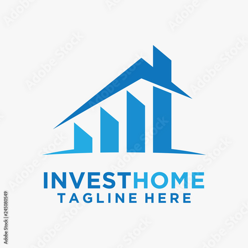 Home investment logo design