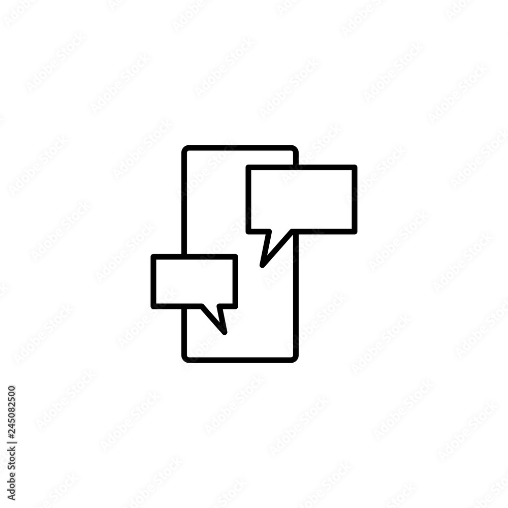 chat icon vector illustration chat icon vector illustration