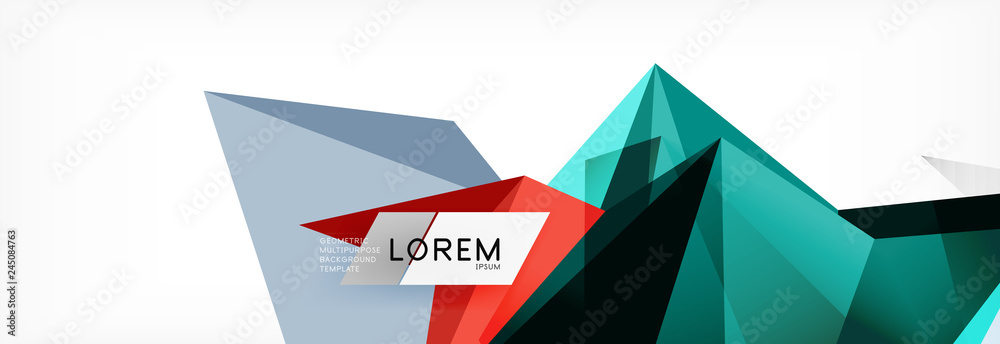 Mosaic triangular low poly style abstract geometric background. Polygonal vector. Abstract white bright technology design. Mosaic triangular low poly style abstract geometric background. Polygonal vector. Abstract white bright technology design.