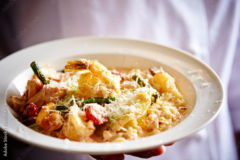 Cream sauce ravioli Cream sauce ravioli