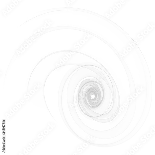 Beautiful abstract concept design. Gray swirl and blur vortex background. Abstract light shape. Grey gradient wallpaper. Vector illustration.