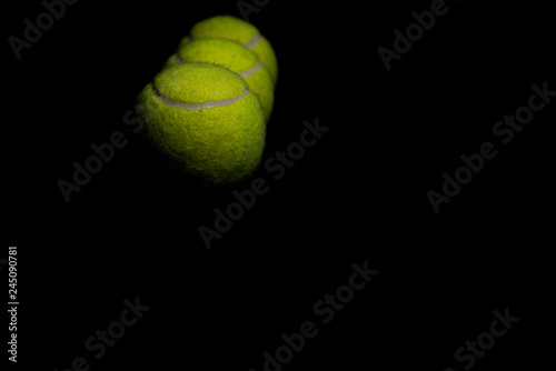 yellow tennis balls