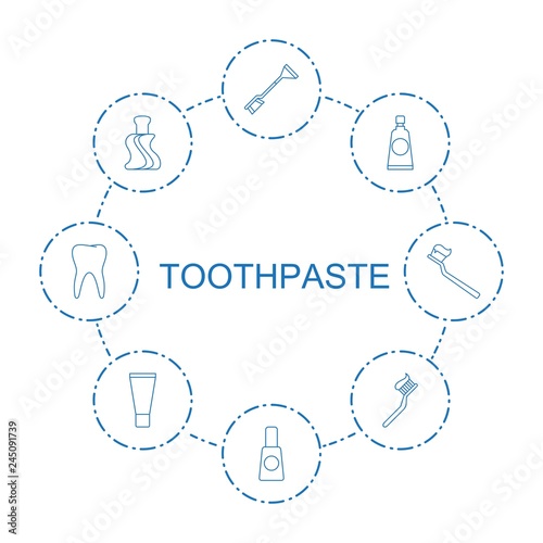 toothpaste icons