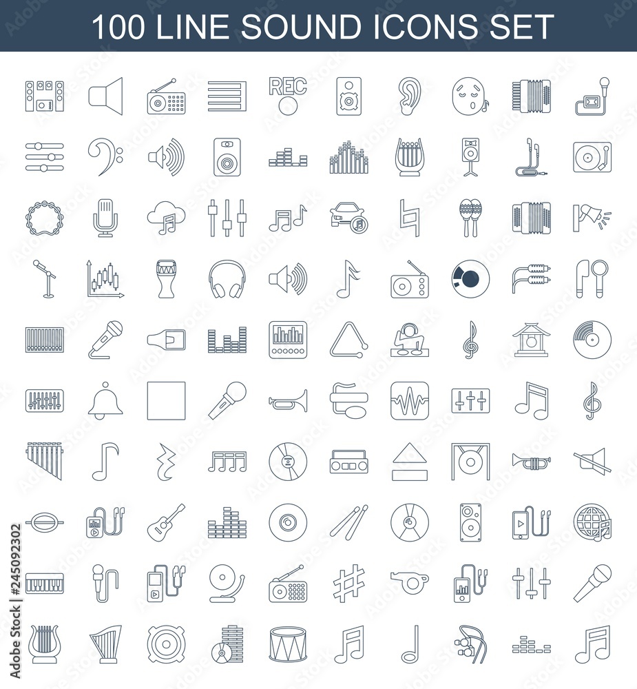 100 sound icons 100 sound icons