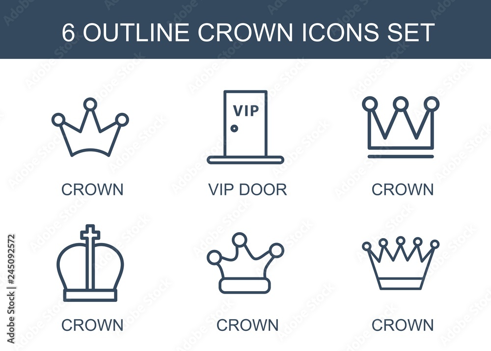 crown icons crown icons