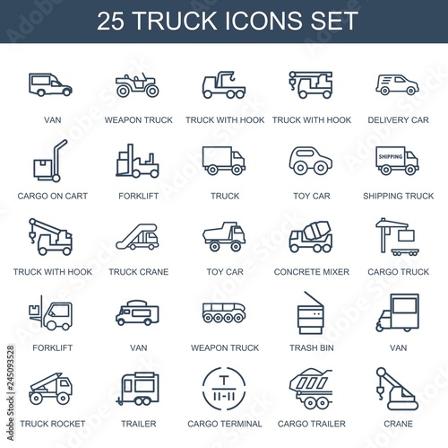 truck icons