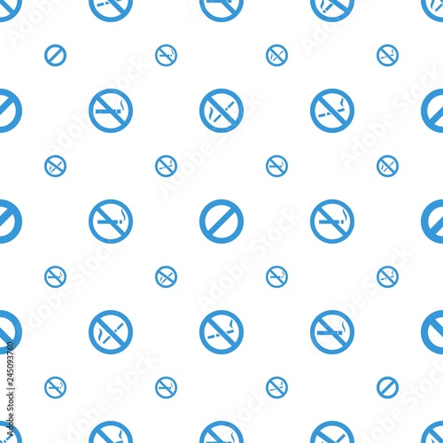 prohibit icons pattern seamless white background