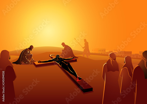 Jesus is Nailed To The Cross