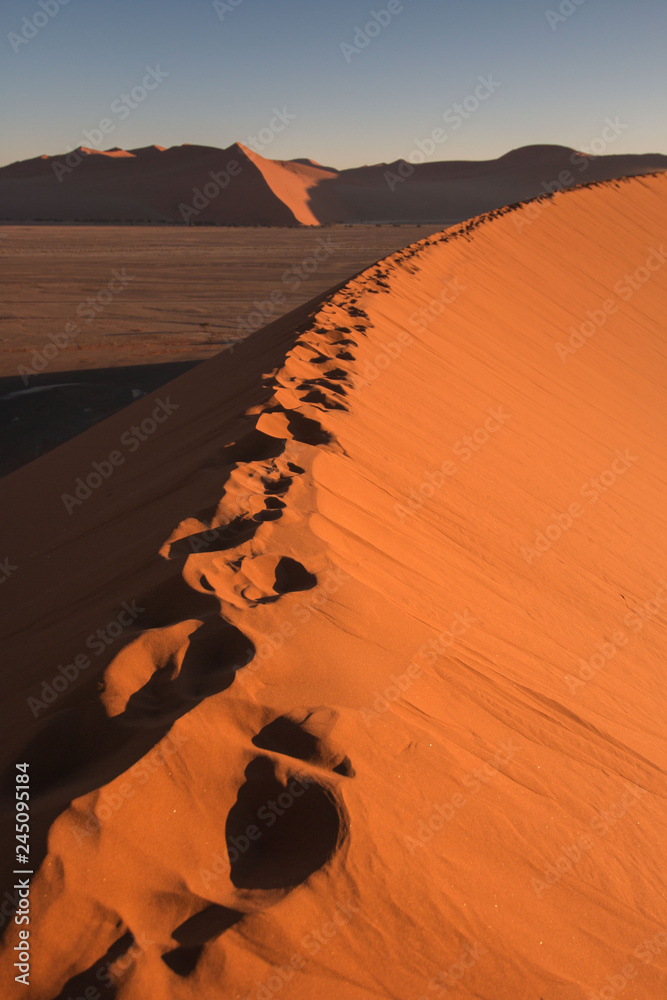 Fototapeta premium Namibia Sunrise of the Namib desert