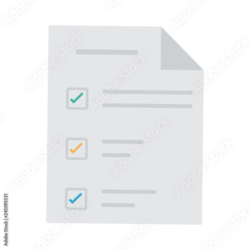 checklist   file  sheet