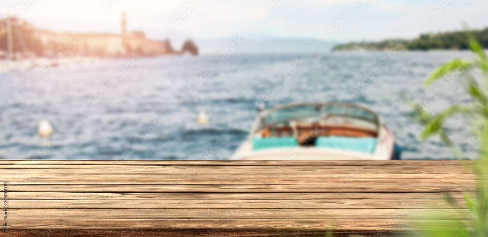 table background and lake landscape 