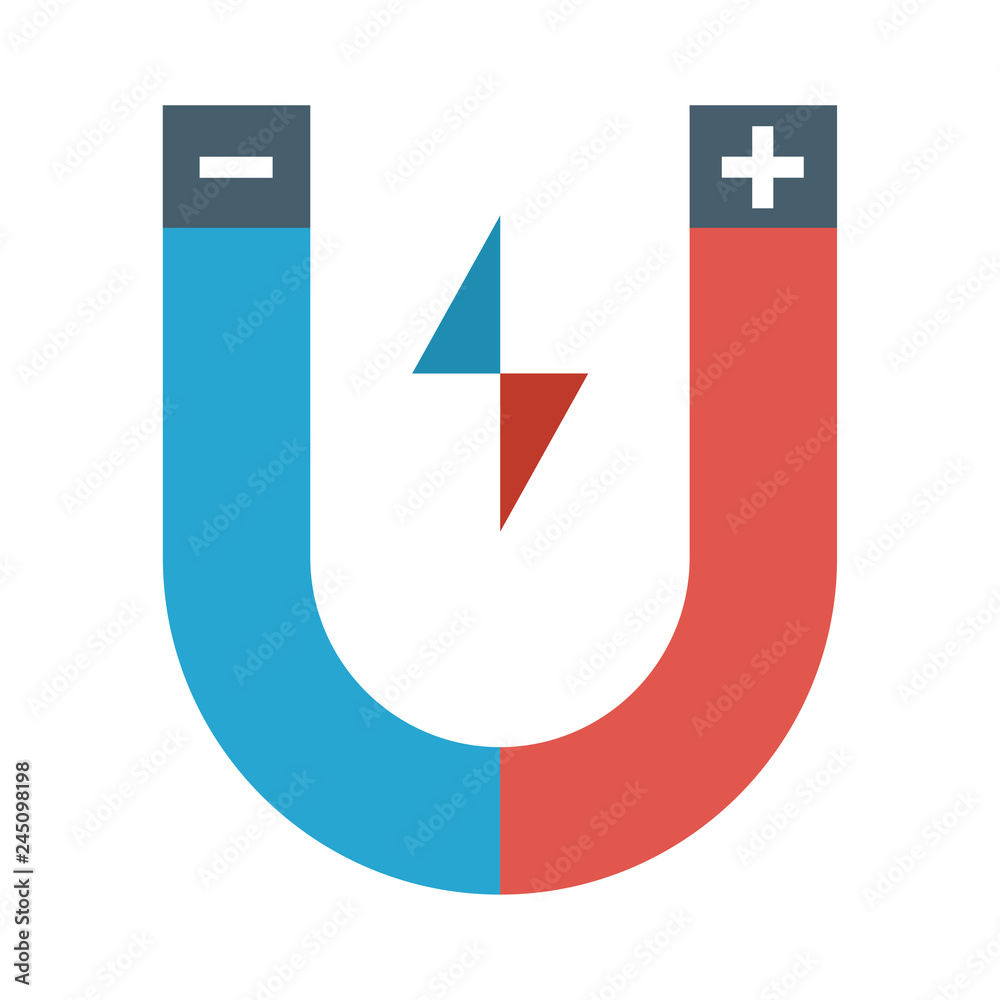 Obraz premium magnet attract energy
