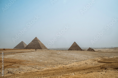Cheops pyramid in Giza photo