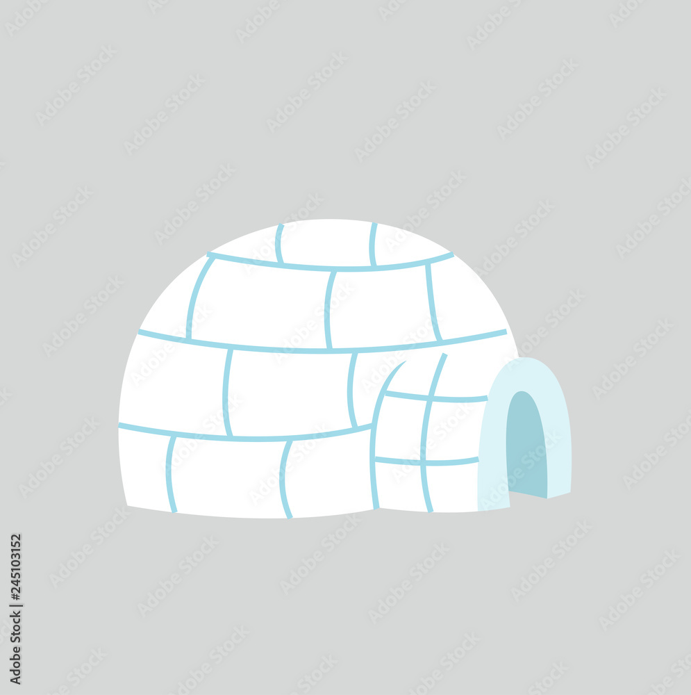 How to Draw an Igloo Easy Step-By-Step Tutorial - Made with HAPPY