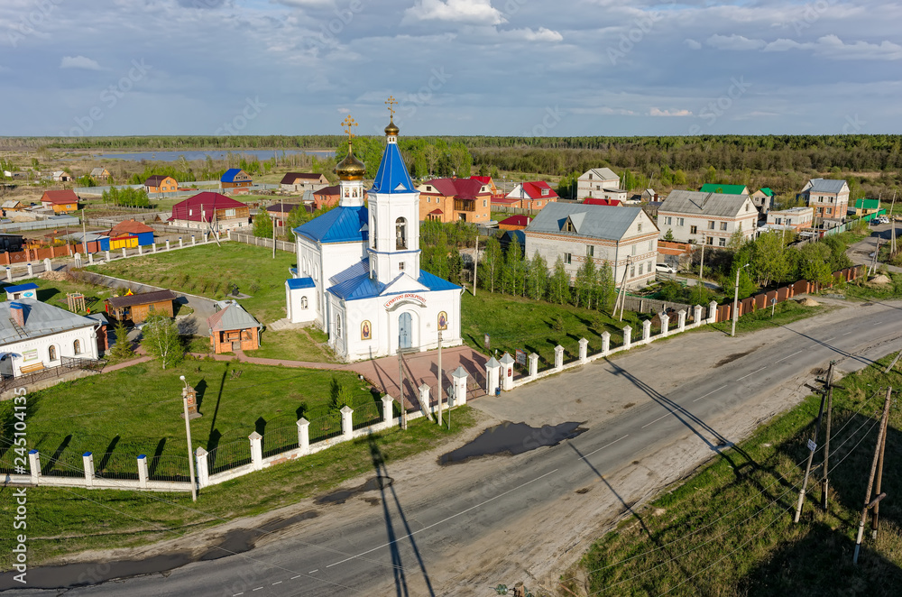 Saint Ilyinsky temple. Bogandinskoe. Russia