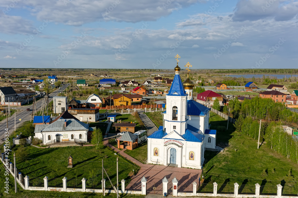 Saint Ilyinsky temple. Bogandinskoe. Russia