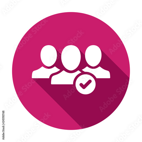 Join the community icon. Vector illustration