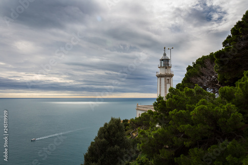 Alicante, Spain; November 22, 2018: Views of the Cap de la Nau in Jávea, Alicante