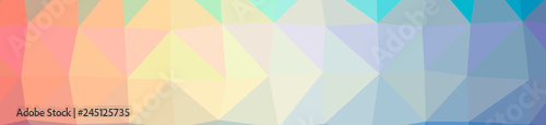 Illustration of abstract Orange  Yellow banner low poly background. Beautiful polygon design pattern.