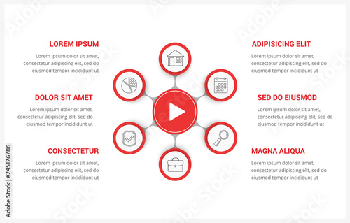 Video Channel Infographics