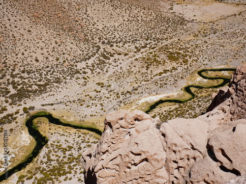 Obraz na płótnie Canyon of Anaconda, Sur Lipez, Bolivia w salonie