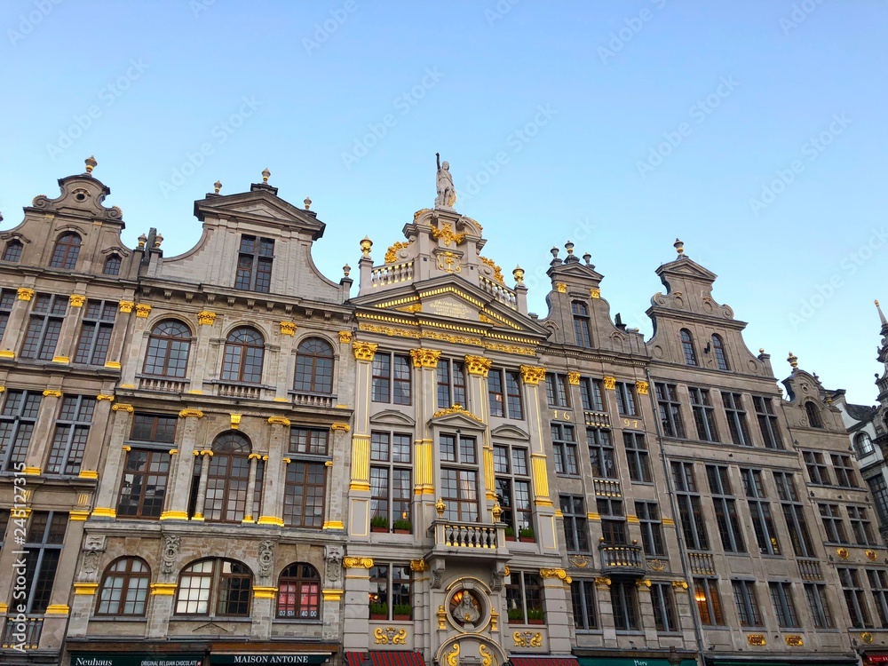 Case della Grande Place di Bruxelles, Belgio