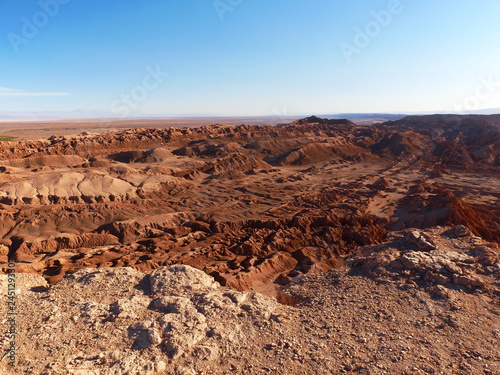 Obraz na płótnie Rock formations in the desert of Atacama w salonie