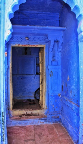 Jodhpur ou "la ville bleue", deuxième ville du Rajasthan en Inde © Cyril PAPOT