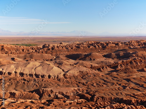 Obraz na płótnie Rock formations in the desert of Atacama w salonie