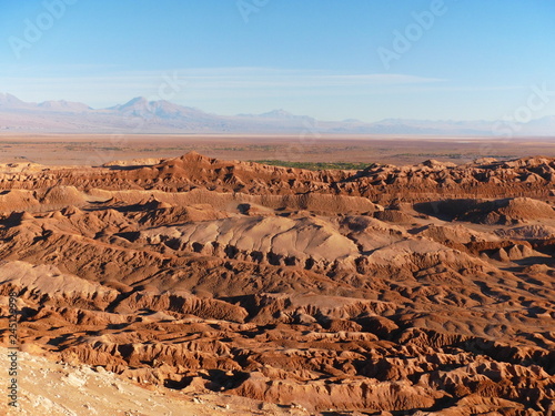 Obraz na płótnie Rock formations in the desert of Atacama w salonie