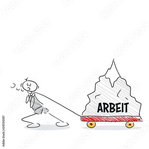 Berg Arbeit