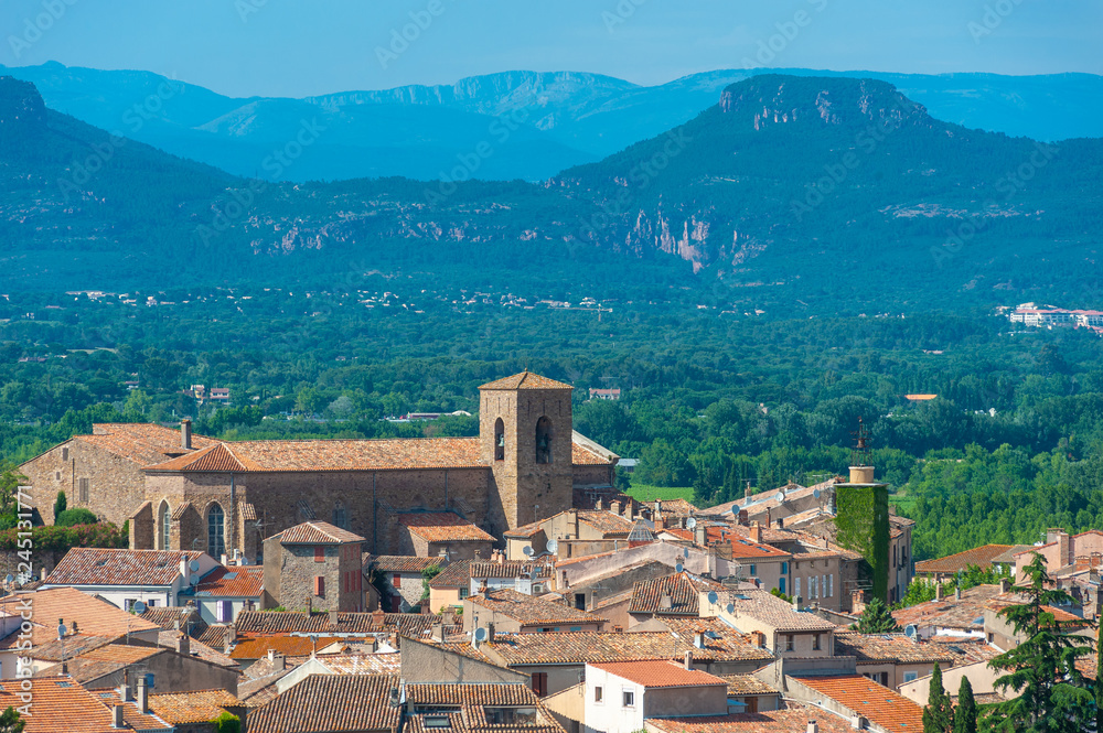 Cityscape of Roquebrune-sur-Argens