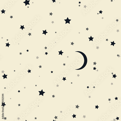seamless pattern with stars