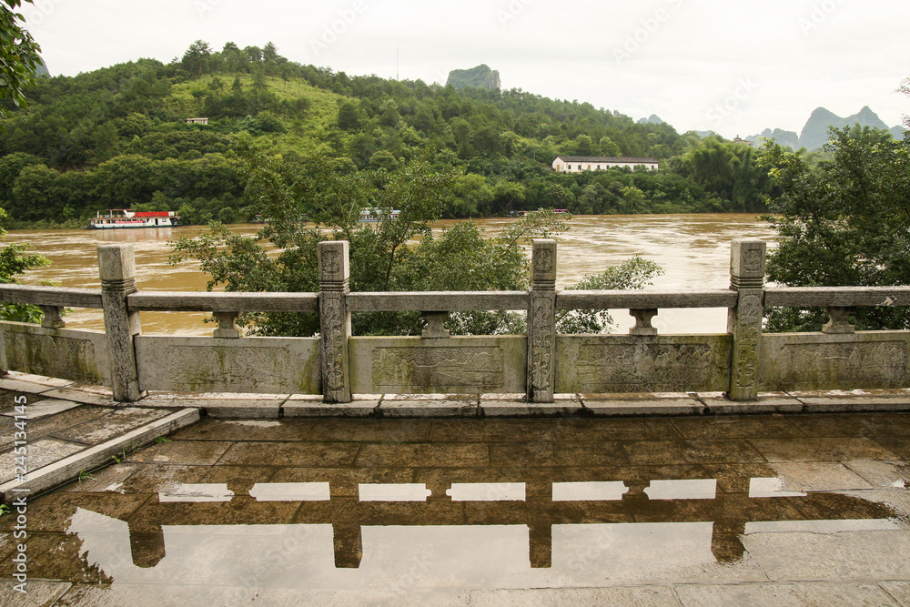 Details of decorative stone handrail in china outdoors Details of decorative stone handrail in china outdoors