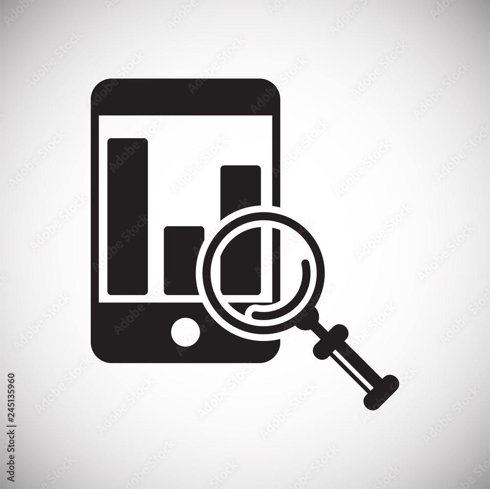 Data analysys icon on white background for graphic and web design, Modern simple vector sign. Internet concept. Trendy symbol for website design web button or mobile app Data analysys icon on white background for graphic and web design, Modern simple vector sign. Internet concept. Trendy symbol for website design web button or mobile app