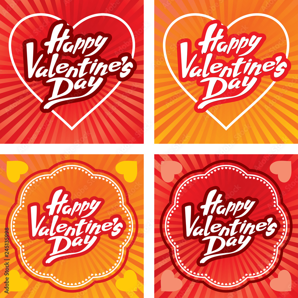 Image for postcards, posters Happy Valentine's Day Image for postcards, posters Happy Valentine's Day