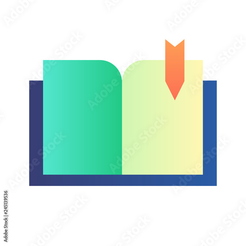Homework and assignment gradient illustration