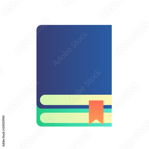 Courses gradient illustration