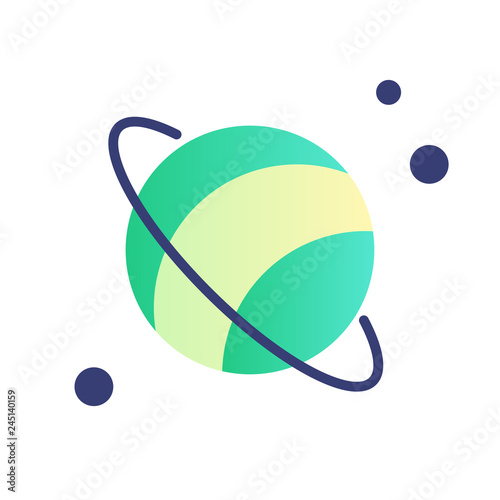 Astronomy gradient illustration