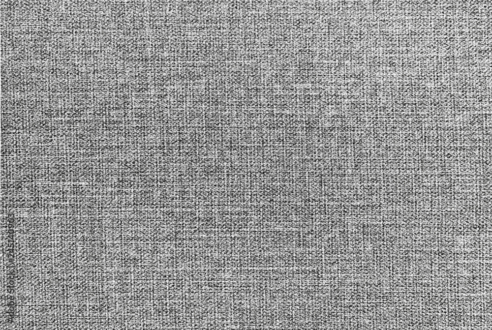  The textured gray natural fabric . 