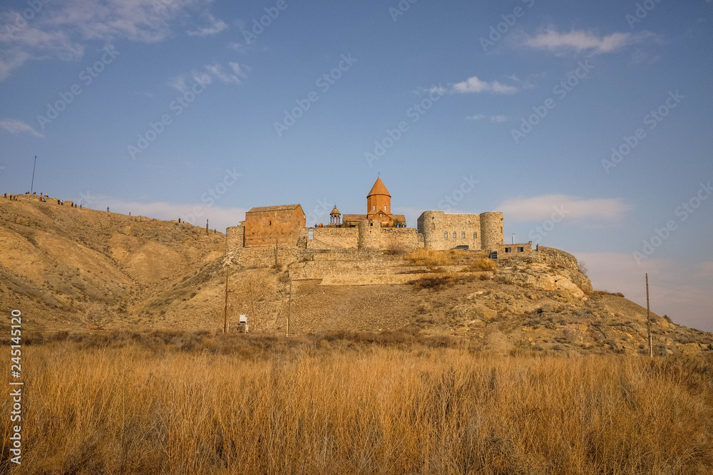 Khor VIrap monastery in Armenia Khor VIrap monastery in Armenia