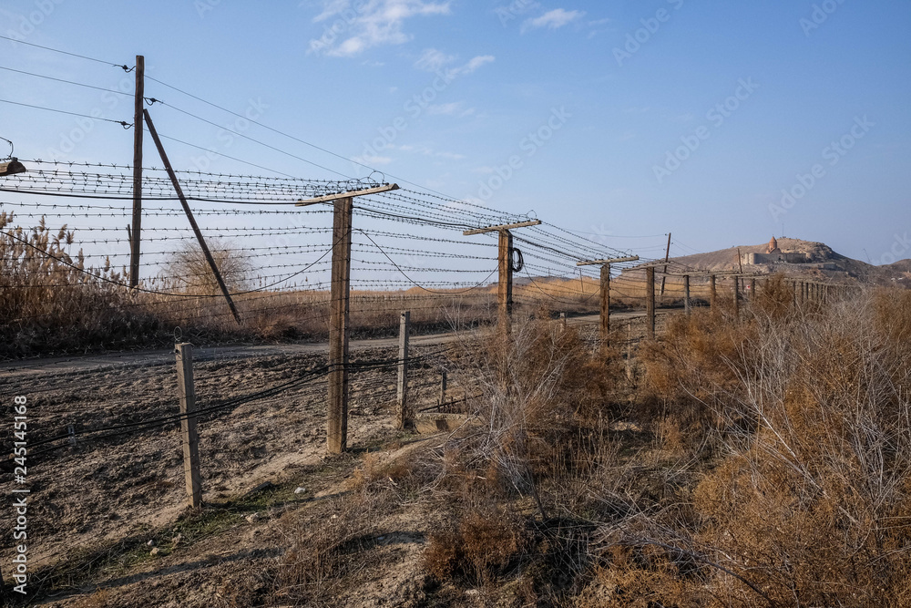 Country border line Country border line