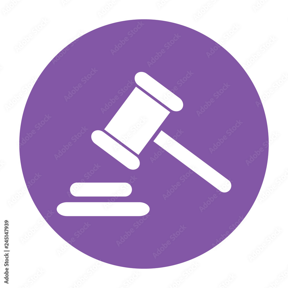 Hammer judge icon. gavel law legal hammer. Hammer judge icon. gavel law legal hammer.