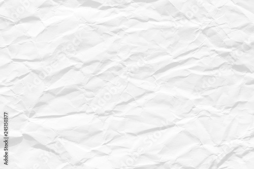 The background is white. Texture of paper with kinks and dents, old and dilapidated.