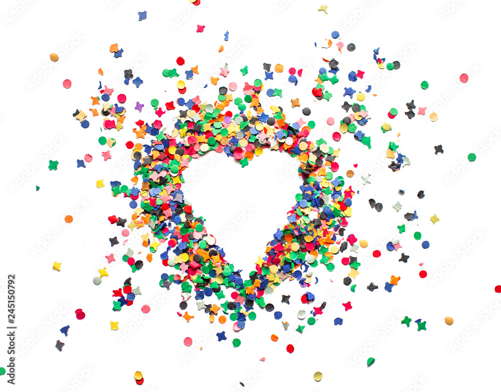 Love & Confetti | White Love & Confetti | White