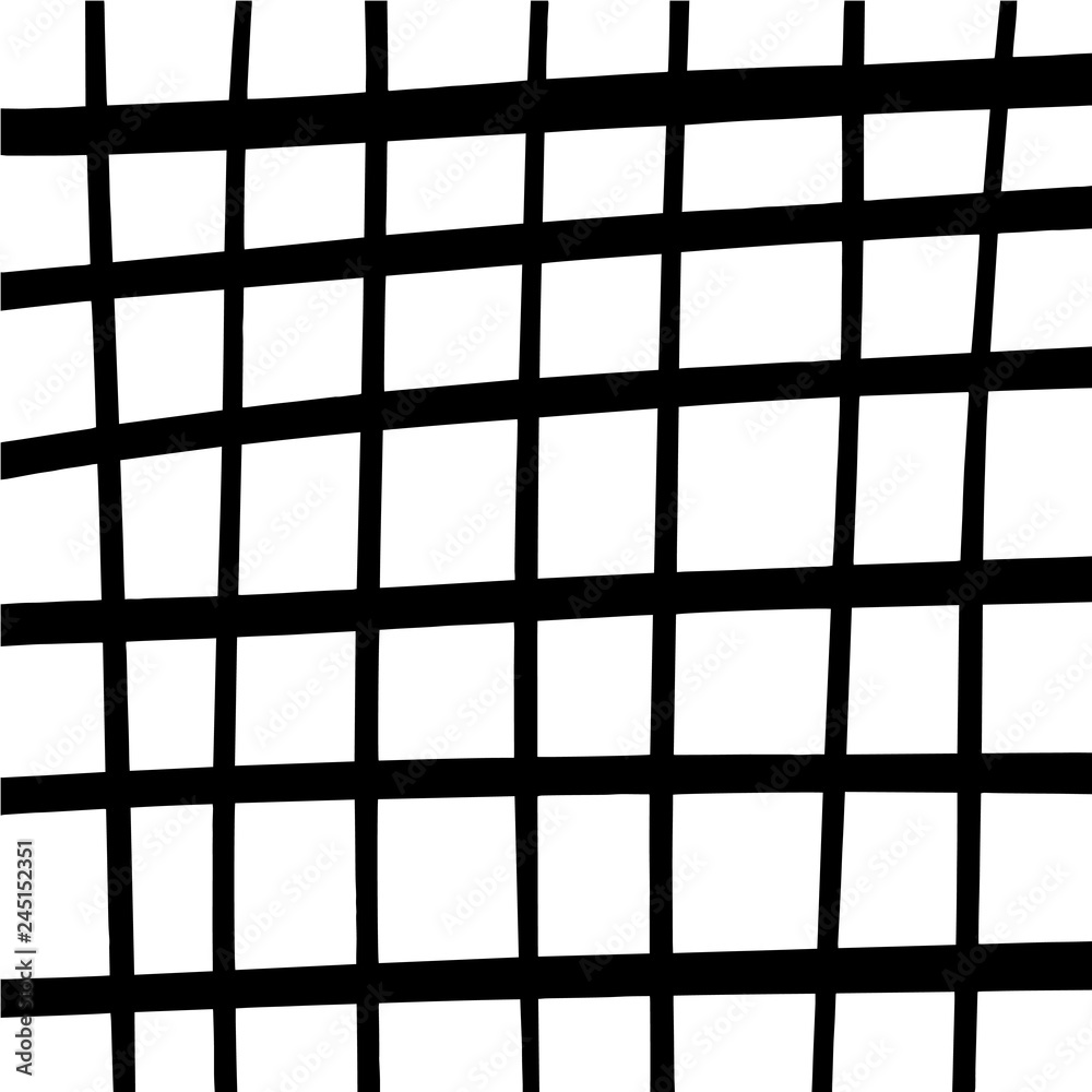 Black and white stylized plaid cell background. Abstract geometric gingham pattern Black and white stylized plaid cell background. Abstract geometric gingham pattern