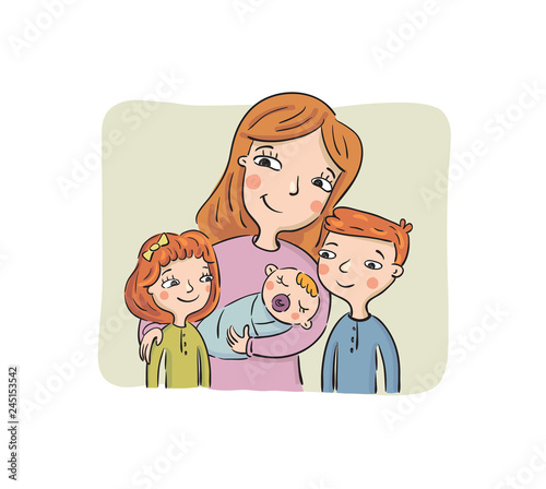 Meeting with the newborn