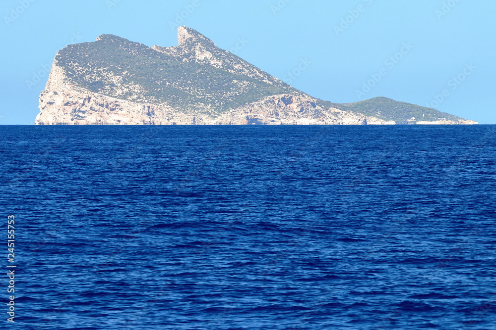 Isoletta al largo dell'isola di Ibiza